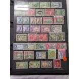 Stamps - Stockbook of mint & used Commonwealth stamps, with some higher values & full/part sets