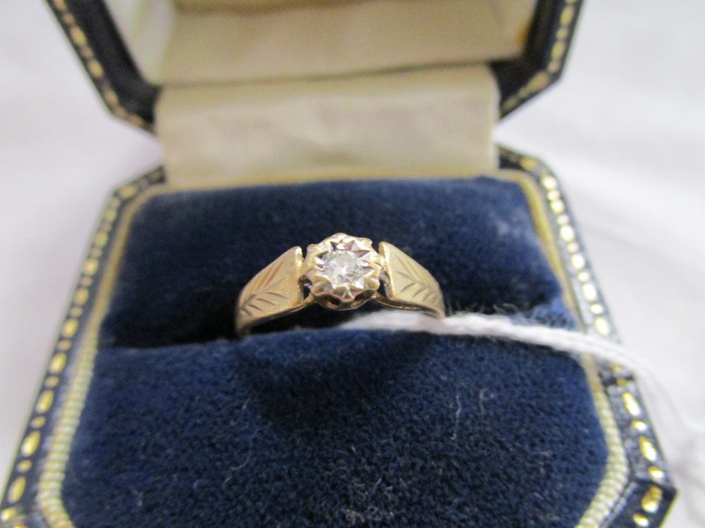 9ct diamond ring