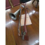 Japanese phono fiddle (Concert model), spare body, bow and tutor
