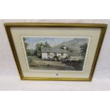 Signed & L/E print - Lakeland bed & breakfast by Judy Boyes