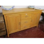 Light oak sideboard