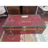 Large travel trunk