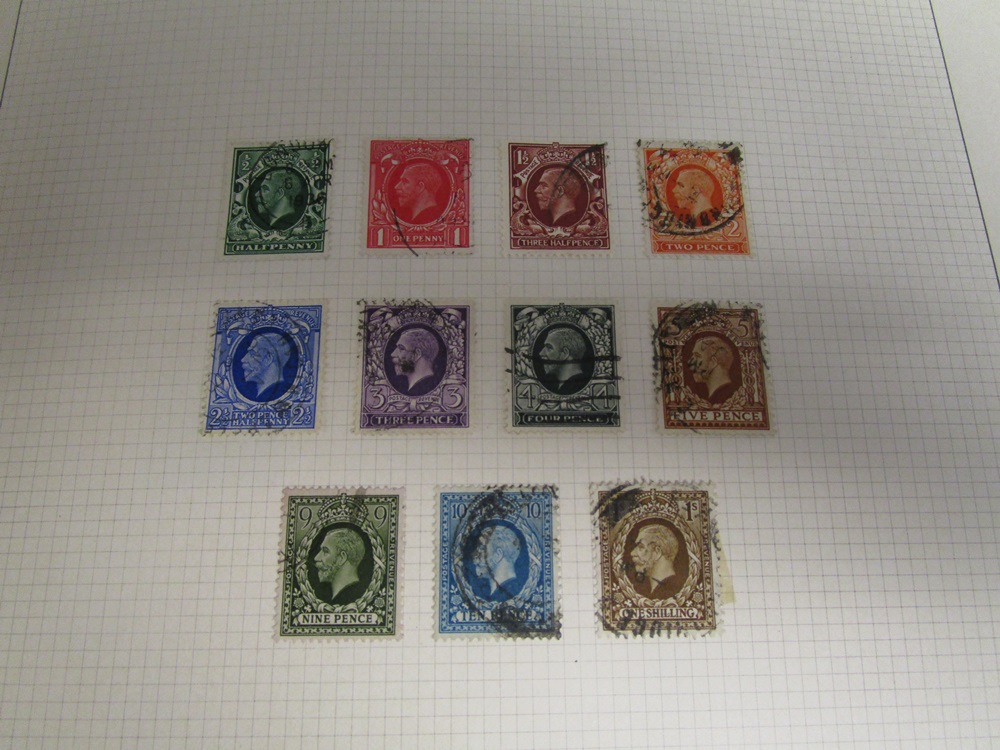 Stamps - Well filled GB album - QV onwards