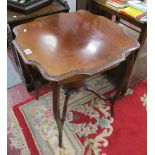 Mahogany centre table