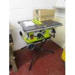 Ryobi table saw with accessories (as new)