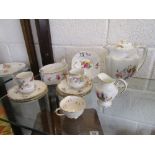 Parcel of china to include Royal Bavarian & Coalport