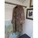 Selfridges fur coat