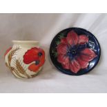 2 pieces of Moorcroft