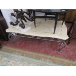 Large ornate coffee table