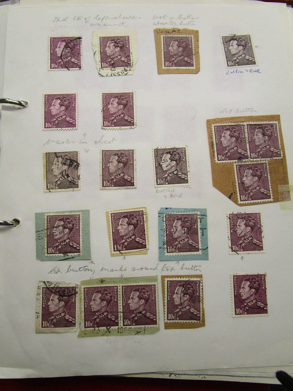 Stamps - Belgium collection in Schaubek albums - QV to 1976 - Mint & Used, high CAT value - Image 27 of 30