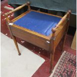 Edwardian piano stool