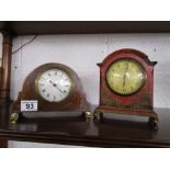 Edwardian & Oriental mantle clocks