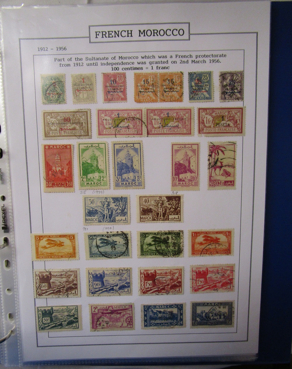 Stamps - French and French colonies 1853 onwards - Large 'old time' collection in albums, stock - Image 13 of 14