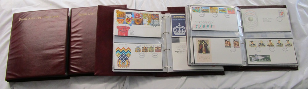 Stamps - Several hundred FDC's in 4 specialist Royal Mail albums, 1960's onwards, some scarcer