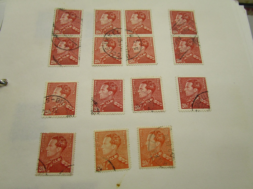 Stamps - Belgium collection in Schaubek albums - QV to 1976 - Mint & Used, high CAT value - Image 28 of 30