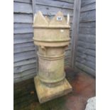 Large Victorian crown to chimney pot