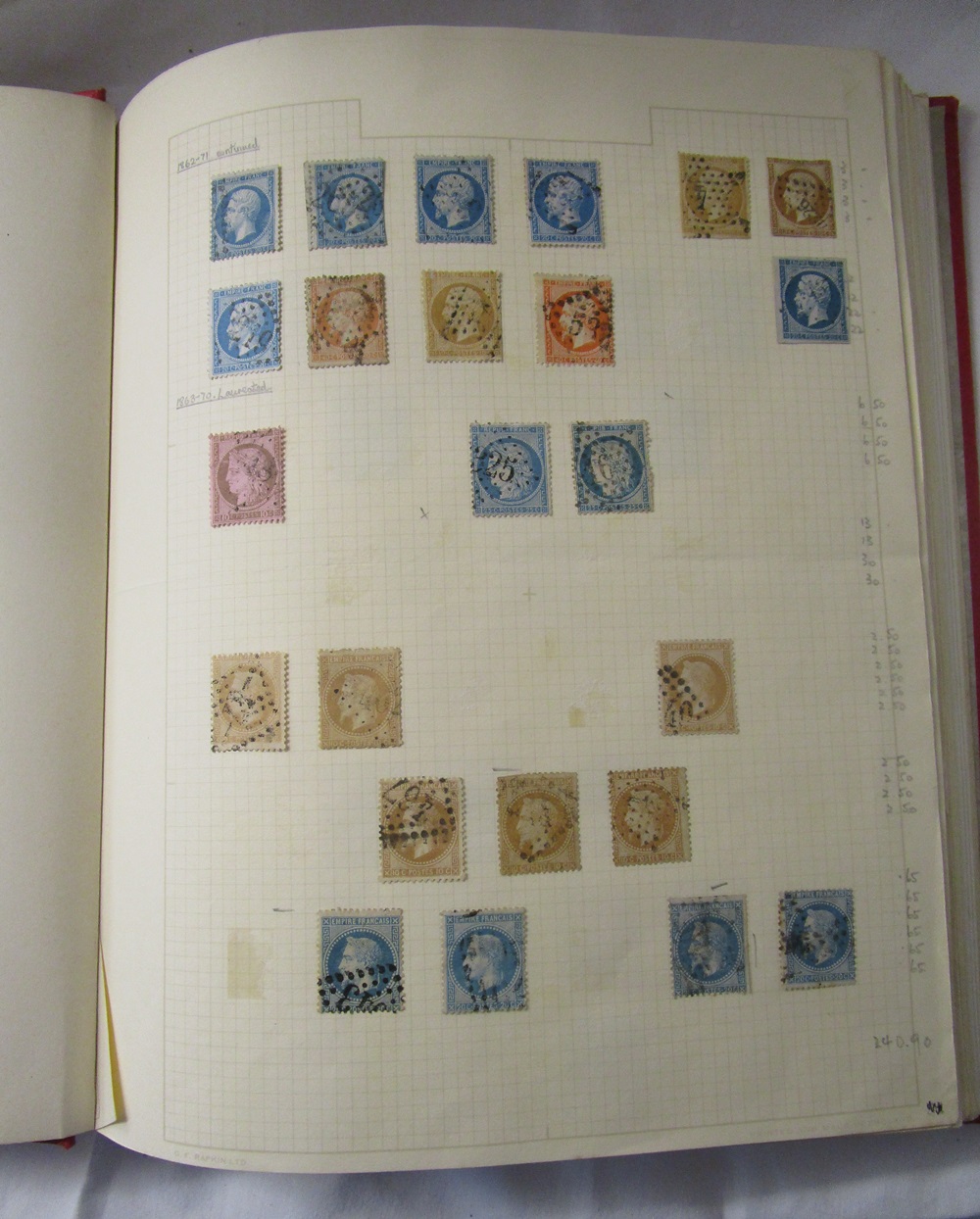 Stamps - French and French colonies 1853 onwards - Large 'old time' collection in albums, stock - Image 2 of 14