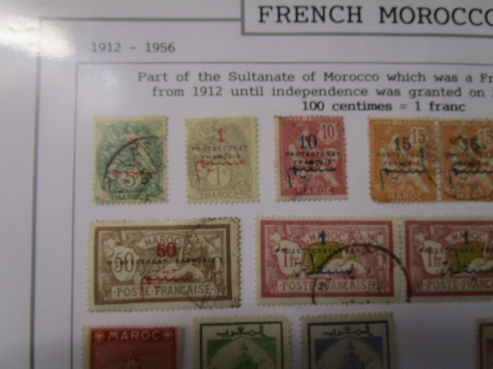 Stamps - French and French colonies 1853 onwards - Large 'old time' collection in albums, stock - Image 14 of 14