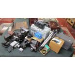 Large collection of cameras & equipment