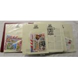 Stamps - Large collection of thematic Football stamps, to include World cup folders & mini sheets