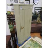 Small painted corner cupboard