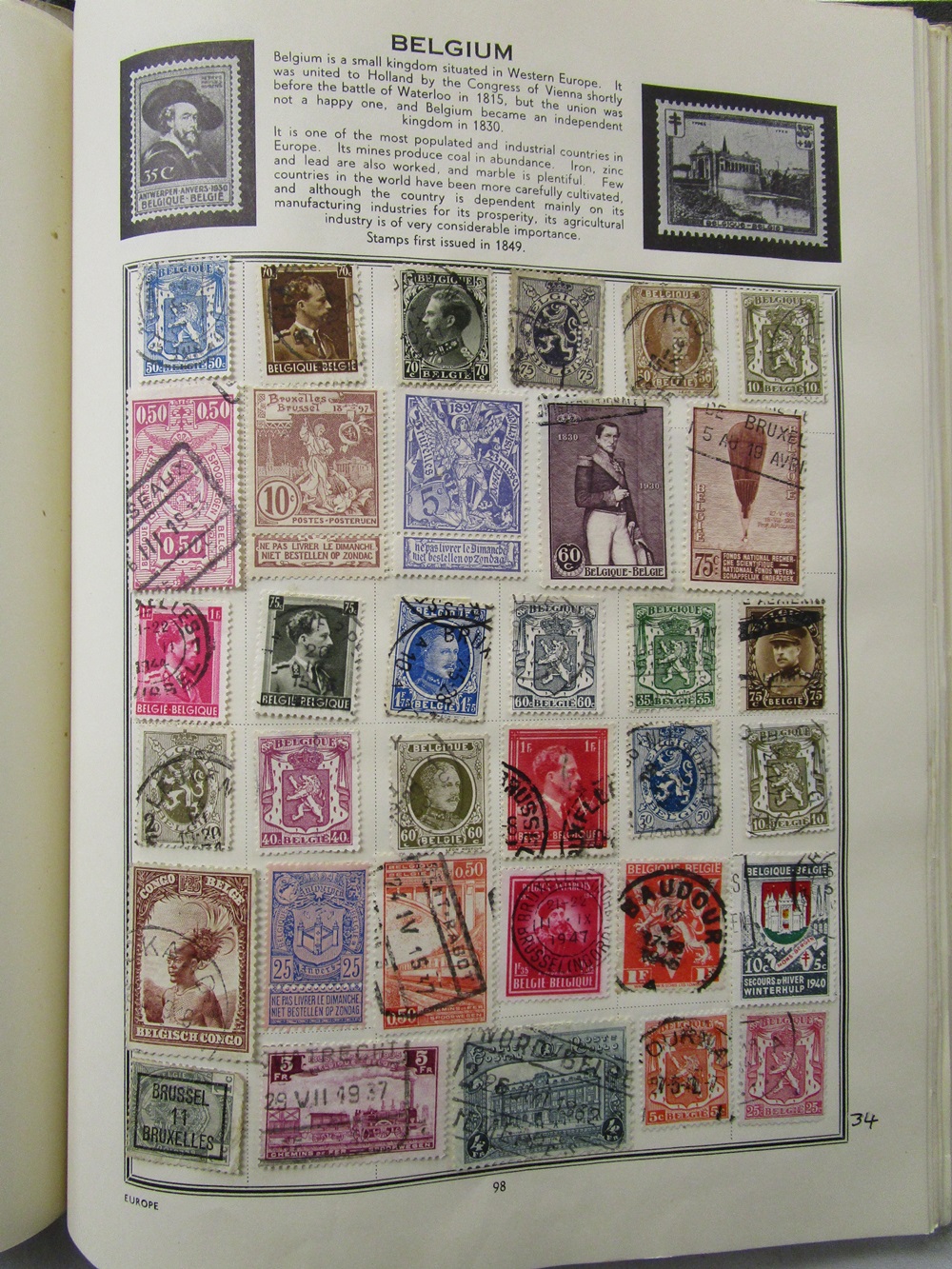 Stamps - 3 albums GB & World, mint & used, sets & part sets noted - Image 3 of 5