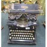 Vintage 'Royal' typewriter