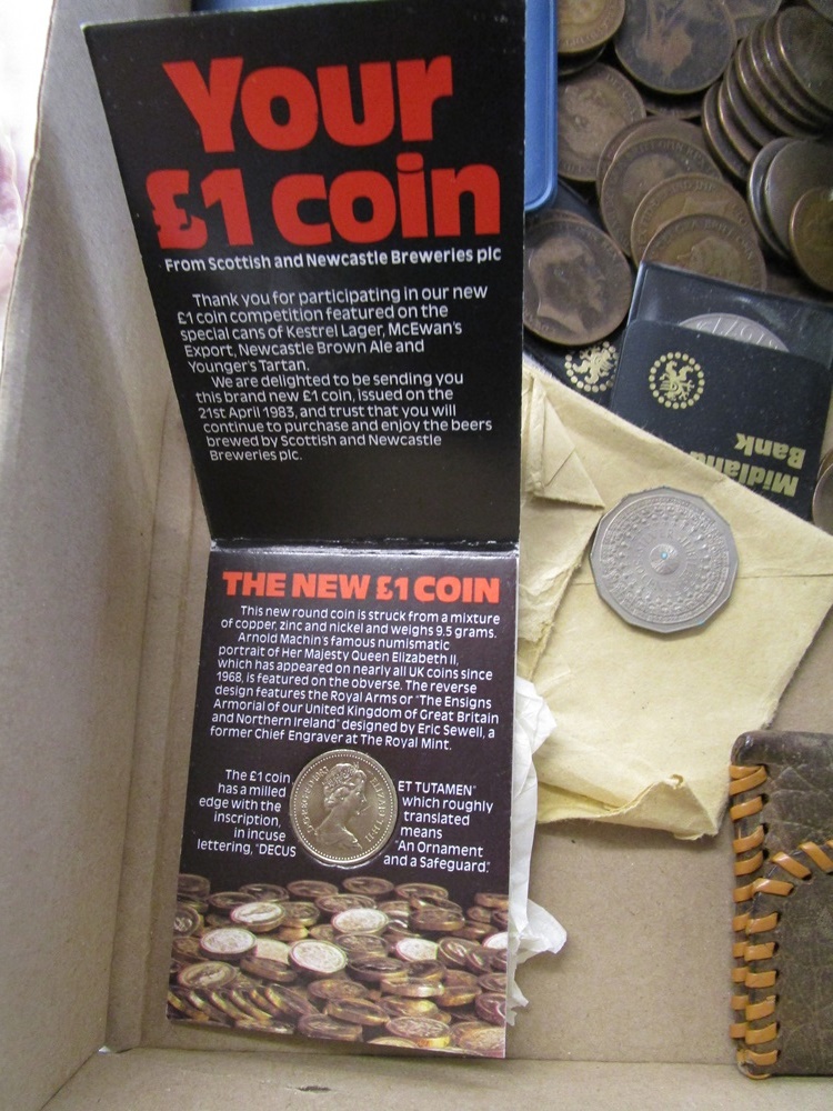 Coin collection including old pennies & commemorative Coca-Cola £1 coin - Image 2 of 5