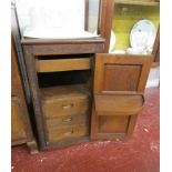 Good quality bedside cabinet with fitted drawers