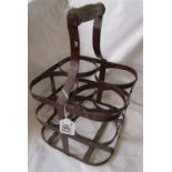 Vintage milk bottle carrier