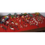 Large collection of farmyard figures - Mostly Britains