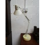 Angle poise style lamp