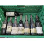8 bottles of assorted vintage red wine