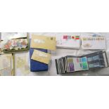 Stamps - Glory box to include tins, envelopes & FDC's