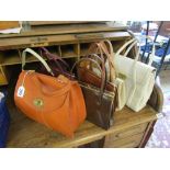 7 vintage handbags