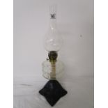 Victorian oil lamp