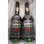 2 bottles of Dow’s vintage port (1967 Reserve)