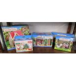 5 boxed Sylvanian Families toys