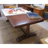 Large reproduction refectory table