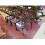 Set of 6 Ercol dining chairs