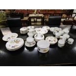 Large collection of Royal Worcester Evesham pattern