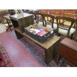 2 hardwood coffee table - Small and large