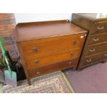 Oak chest of 3 drawers