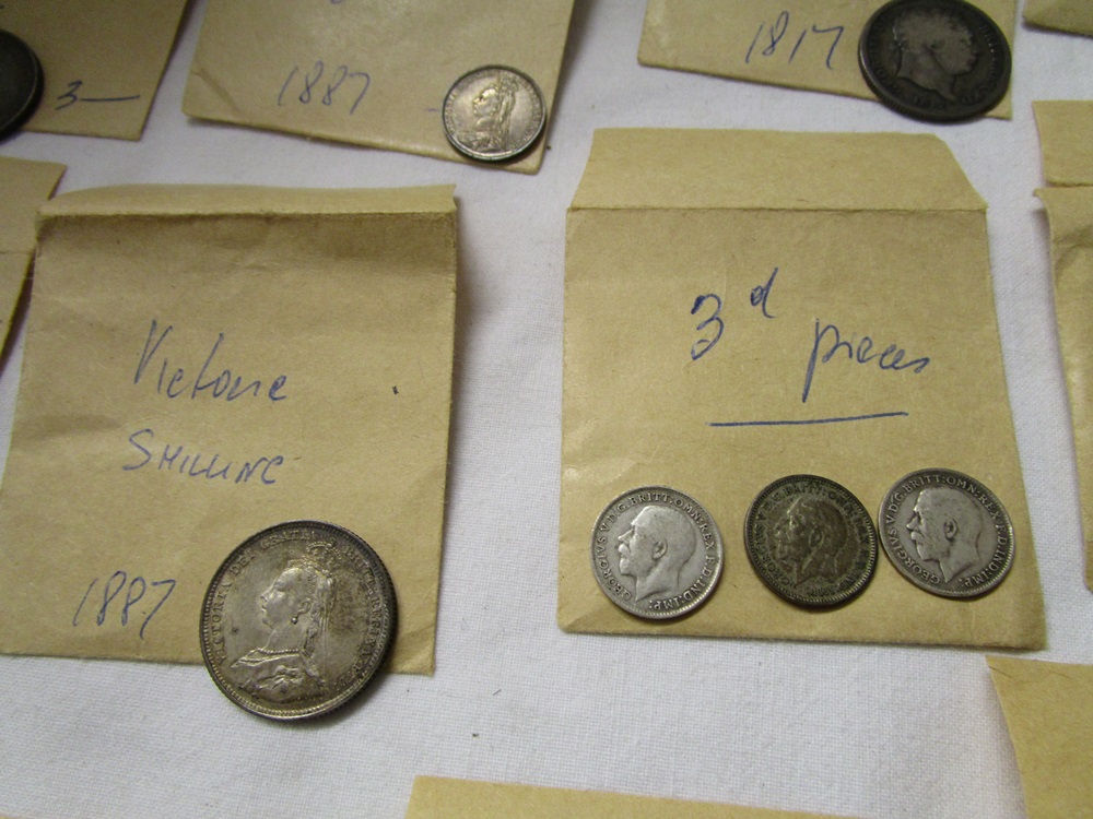 Good collection of Victorian silver coins - Image 4 of 8