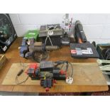 Model makers tools to include lathe, jigsaw, table saw, drill etc