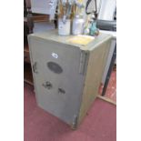 Large safe with key