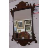 Chippendale style wall mirror