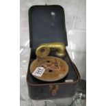 Small 1920's 78rpm wind-up gramophone