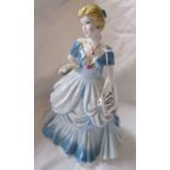 Royal Worcester lady figure - Night at the Opera