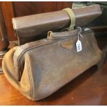 Gladstone bag & WW11 map case